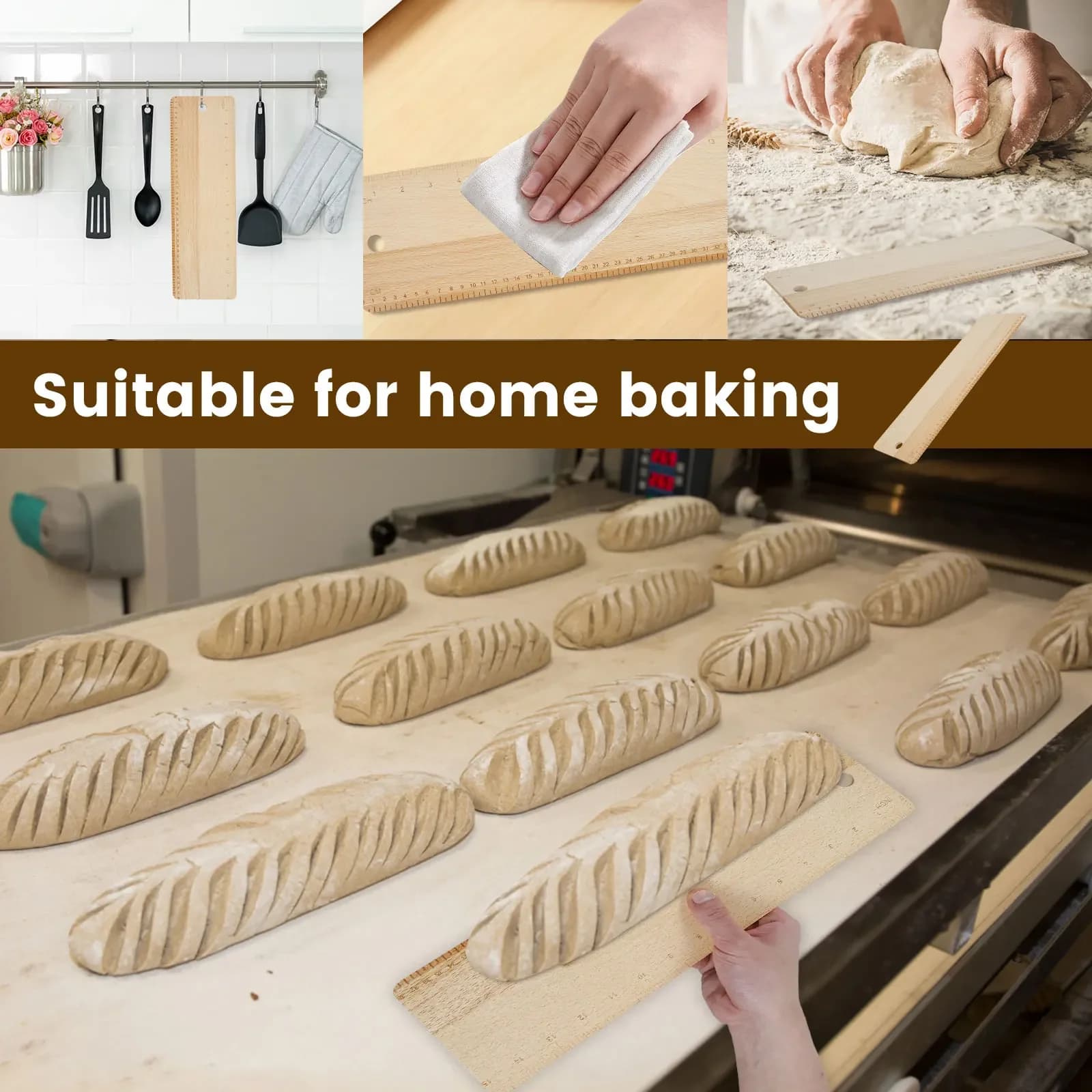 Nouvelles planches à retourner le pain, planches à retourner le pain français, plateau de service en bois pour pain, planche à retourner les pains, outils de boulangerie