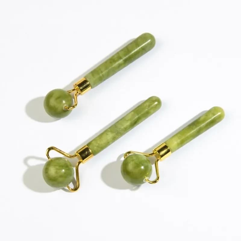 Rouleau de Massage en Jade naturel