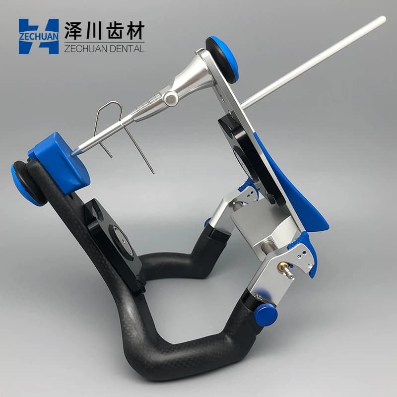 Modèle d'articulateur fonctionnel en fibre de carbone Artex Type CN, modèle dentaire en plâtre à échelle précise