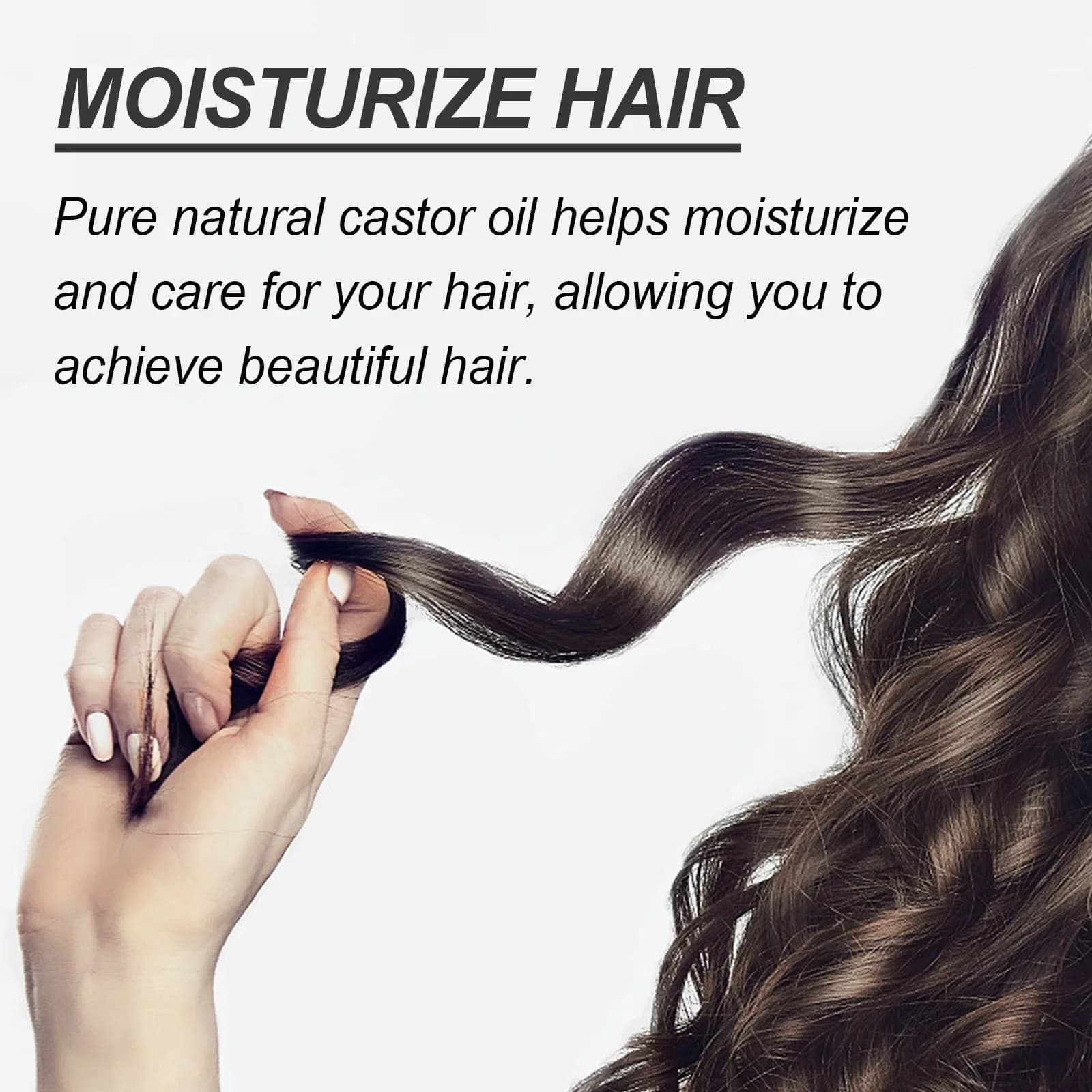 EELBath-E-Huile essentielle pour la croissance des cheveux, traitement nourrissant du cuir chevelu, anti-chute de cheveux, huile de ricin, sérum de beauté et de santé, réparation des cheveux abîmés