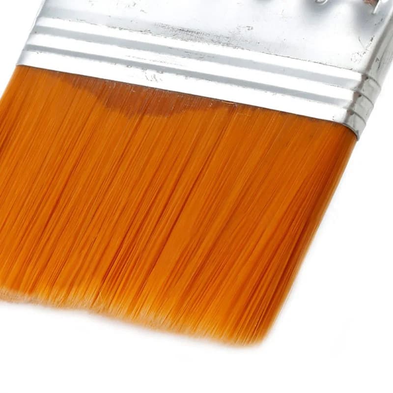 Brosse à récurer les cheveux en nylon, pinceau pour peinture à l'huile, pinceau pour barbecue, art de la peinture, facile à nettoyer, pinceau pour livres en bois, ensemble de 12 pièces