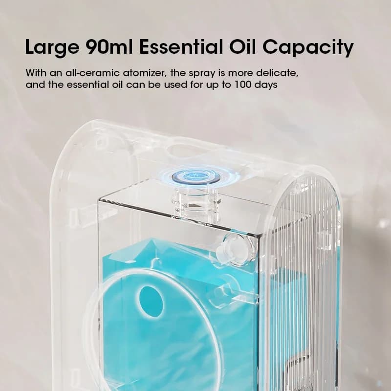 Machine d'aromathérapie à capteur automatique, parfum mural, déodorant Rechargeable par Usb, parfum domestique avec fonction horloge