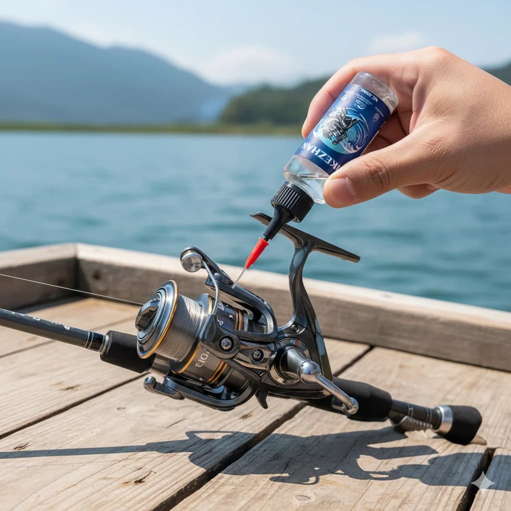 Huile lubrifiante ultime pour moulinets de pêche : Lubrifiant professionnel pour un lancer fluide