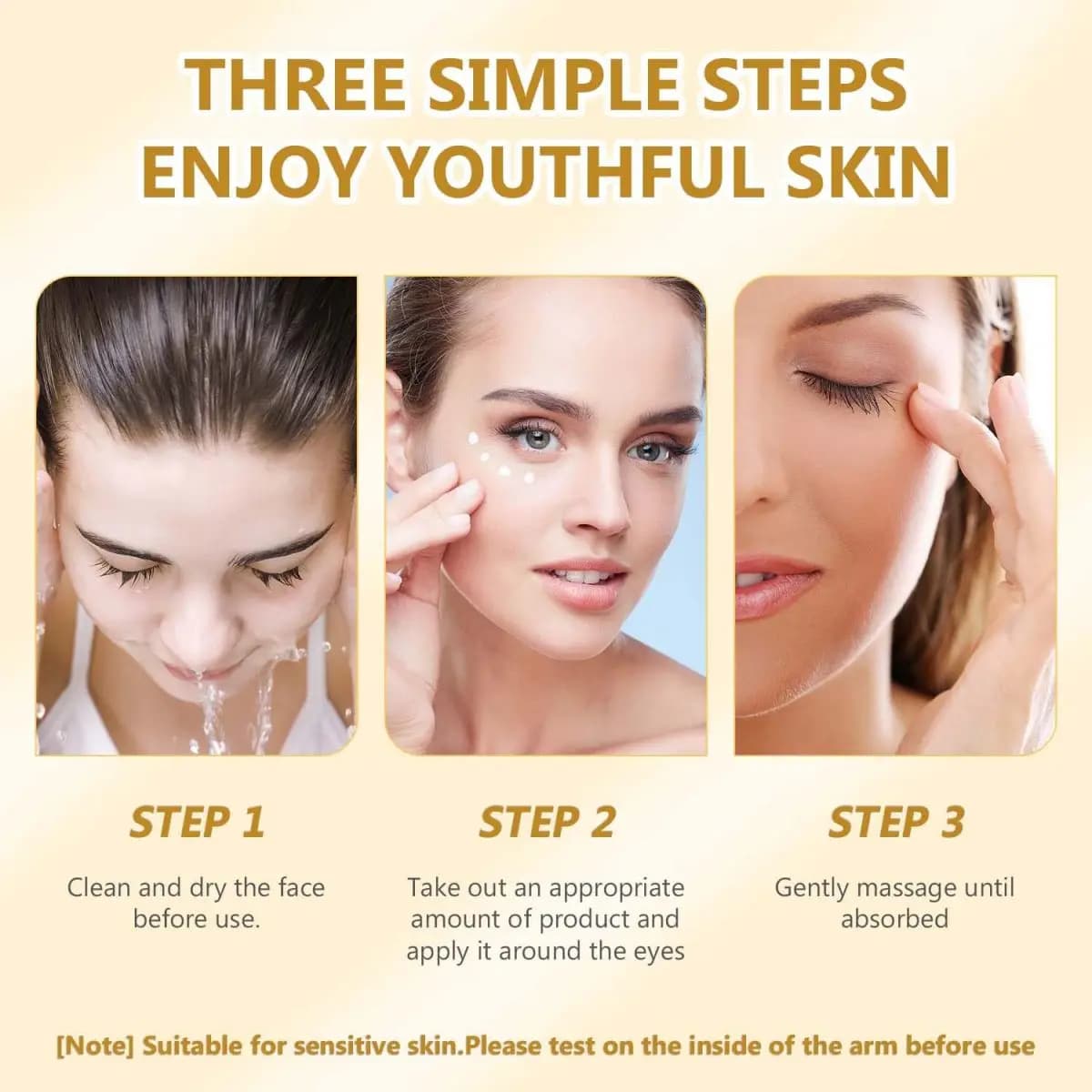 TRSTAY Sérum hydratant apaisant pour le visage Extrait de thé vert 100 %