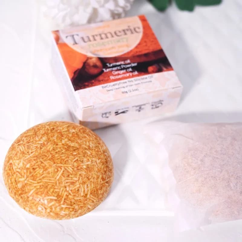 Shampoing au curcuma biologique