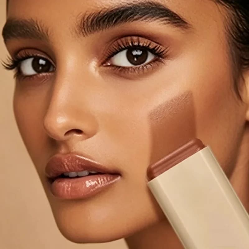Crème de Teint Teintée en Stick Imperméable Longue Durée Contrôle du Sébum Couvrance Acné Maquillage Lissant Hydratant Correcteur Sérum Baume 6 Couleurs
