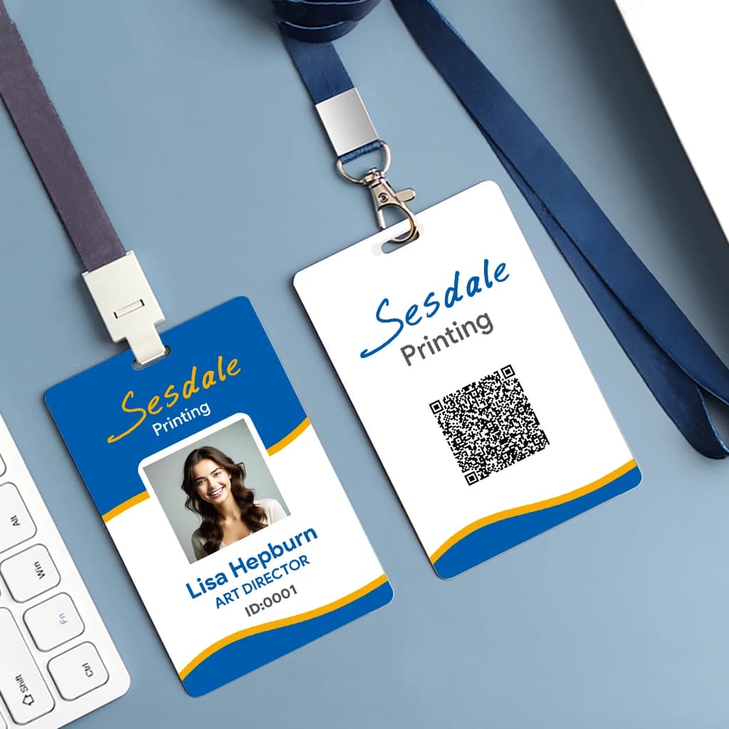 Cartes en plastique PVC personnalisées, imperméables, résistantes à l'huile, épaisseur 0,76 mm, CR80, 85,5x54 mm, coins arrondis, perforation/lanière/support de carte en option
