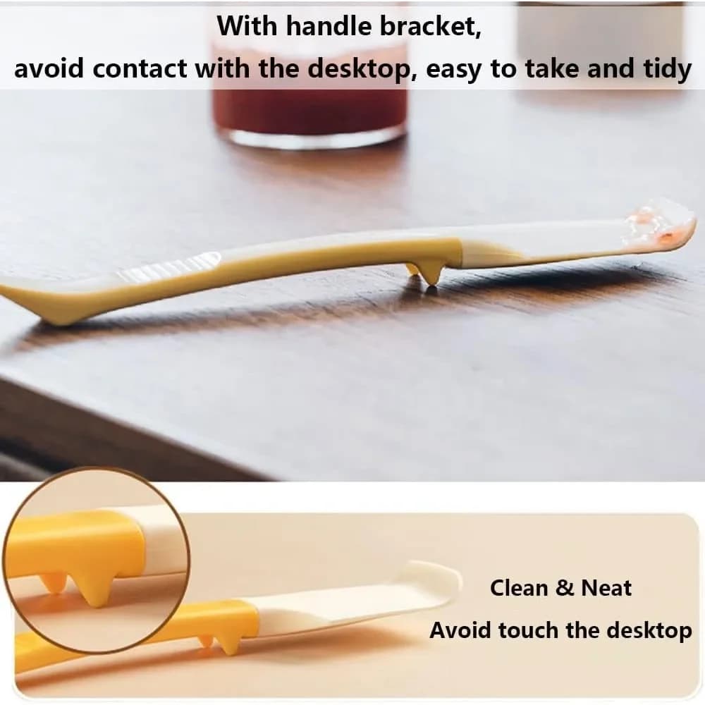 Spatule à beurre en Silicone, épandeur de confiture pour le petit déjeuner, épandeur de pain, Gadgets de cuisine, spatule de cuisson antiadhésive résistante à la chaleur sans BPA