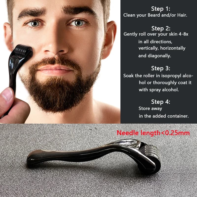 Ensemble d'huiles essentielles pour barbe pour hommes