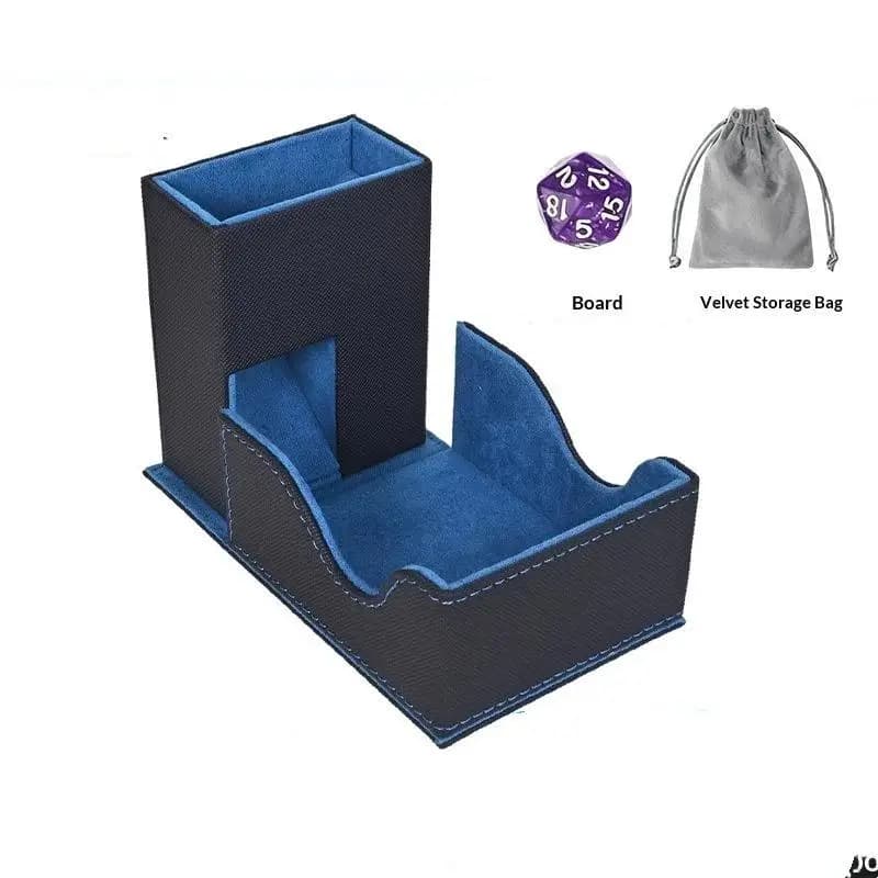 Tour de dés pliable et portable (1 pièce) avec sac de rangement – Outil anti-triche pour les soirées de jeu de rôle sur table