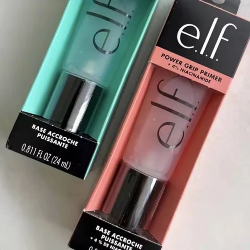 ELF 24ml 75ml Power Grip Primer Texture Rafraîchissante Facilement Absorbable Hydratante Raffermissante Purifiante Cosmétiques de Maquillage