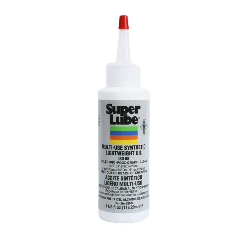 Huile synthétique originale Super Lube 52004 51004 de qualité alimentaire NSF H1 pour imprimantes 3D, roulements, chaînes, engrenages, machines