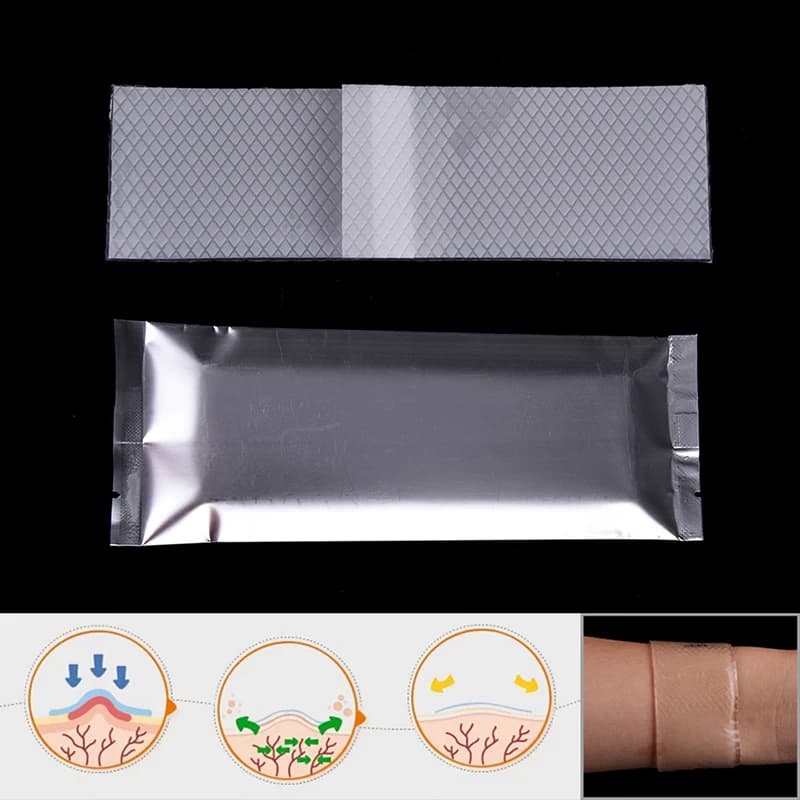 1PC Patch en silicone réutilisable pour la réparation cutanée, traitement des cicatrices, des traumatismes, des brûlures et de l'acné, Nouveau