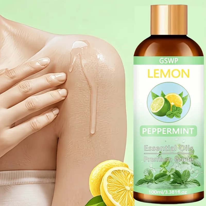 Huile essentielle de citron et de menthe poivrée GSWP