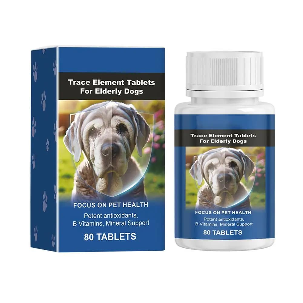Complément minéral pour chiens seniors : Comprimés de calcium pour la protection osseuse