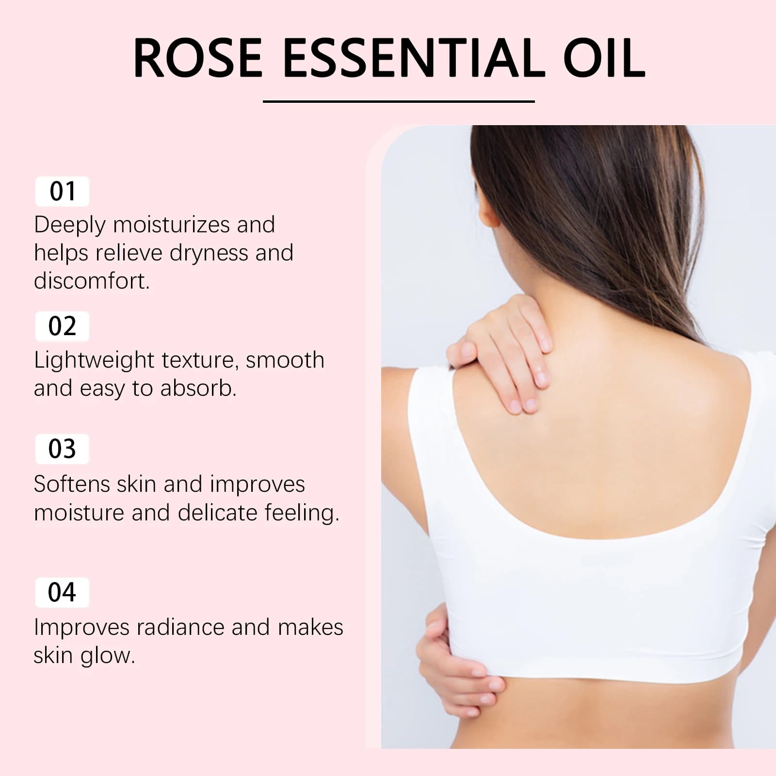 Huile essentielle de Rose nourrissante