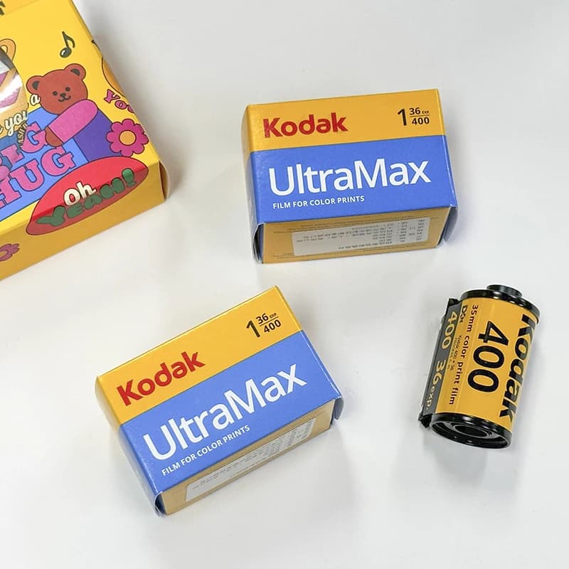 KODAK-Rouleaux de film d'impression, TurnPlus 200, UltraMax 400, Gold 200, 35mm, exposition 36 par rouleau, adapté pour appareil photo Kodak, M35, H35, 3 rouleaux