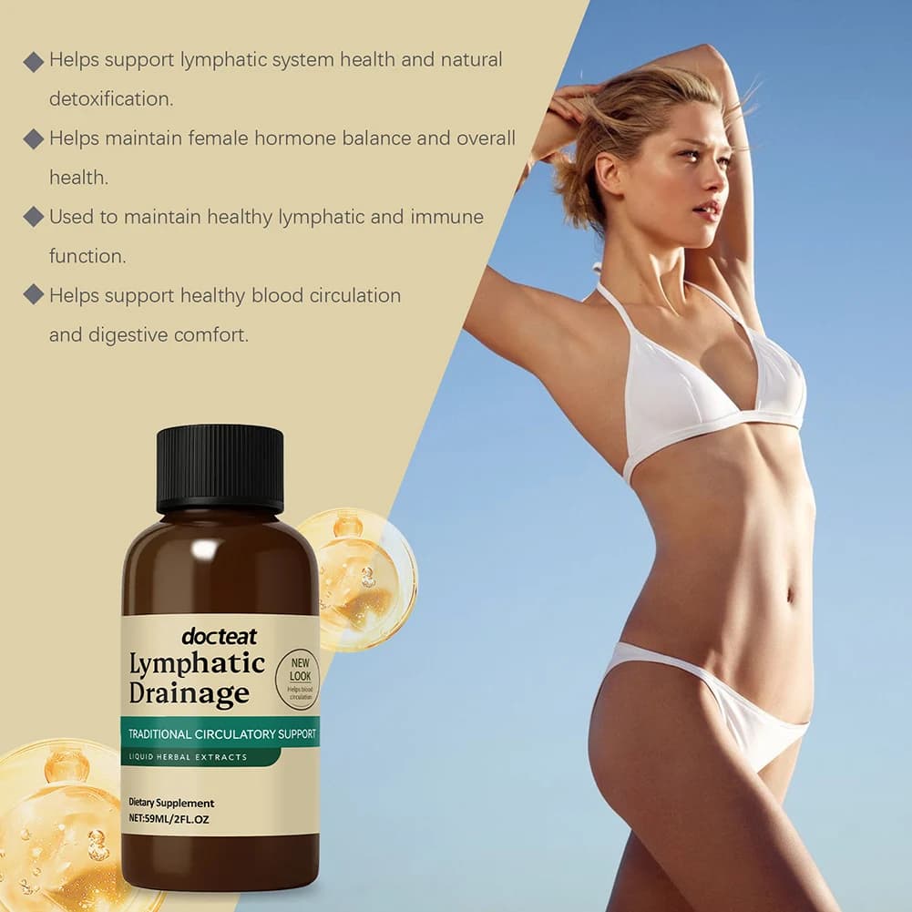 Gouttes de drainage lymphatique