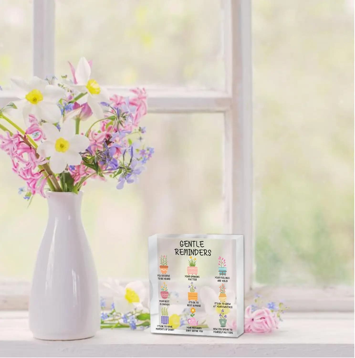 Cadeaux d'affirmations positives pour femmes