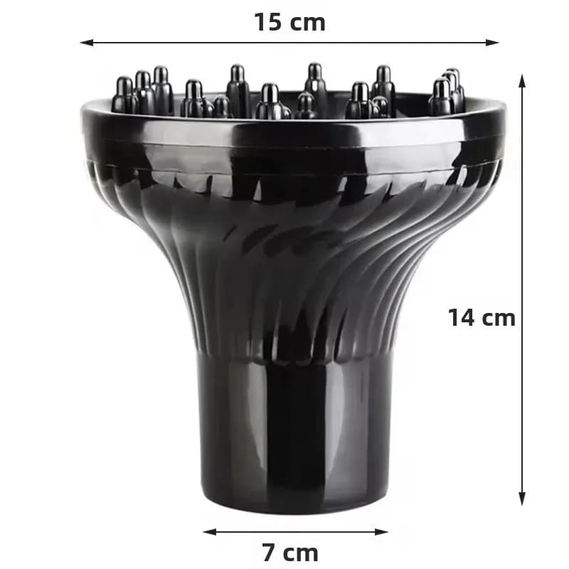 1 pièces sèche-cheveux diffuseur sèche-cheveux couverture Curl Durable résistant à la chaleur bouclés haute qualité cheveux outils de beauté maison voyage Salon