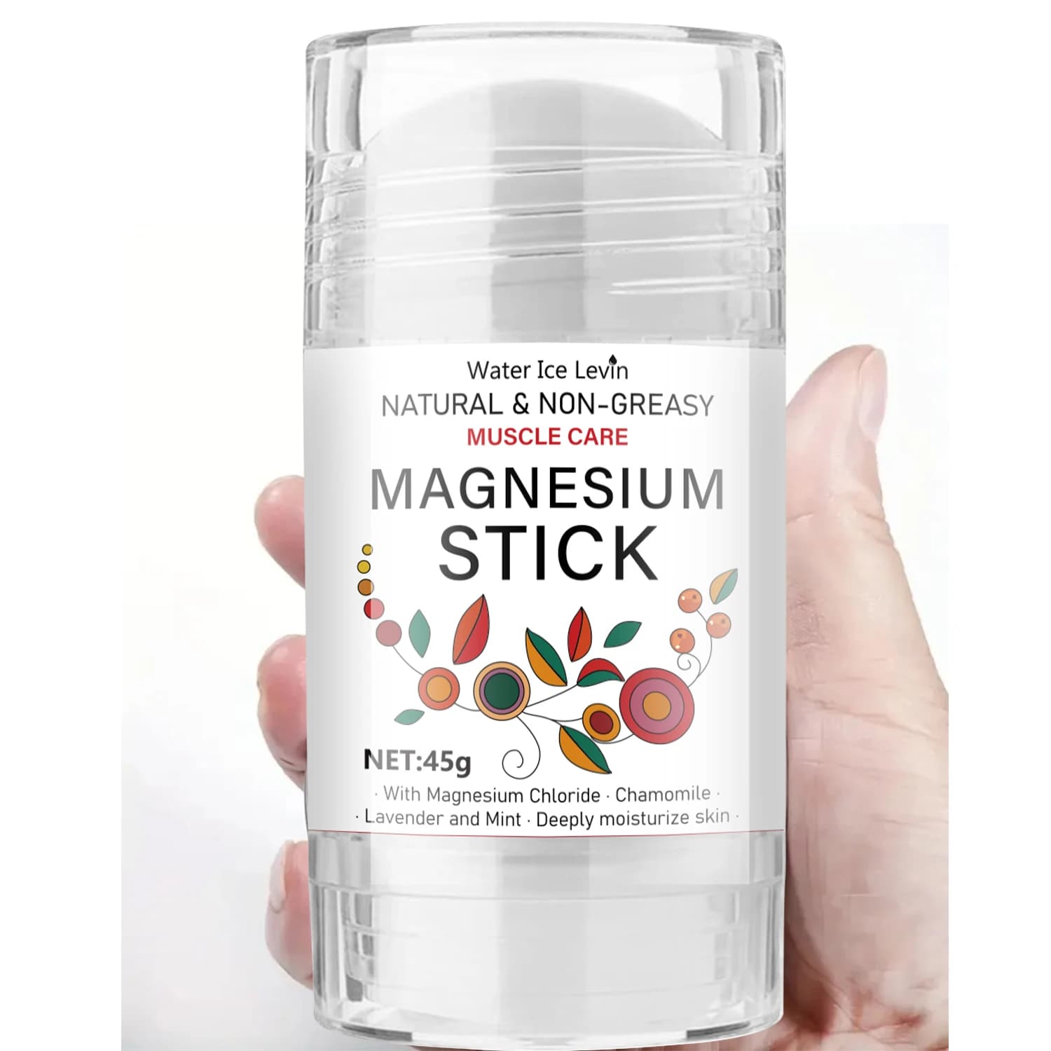Bâton de magnésium naturel et non gras pour les soins musculaires – Formule minérale nourrissante