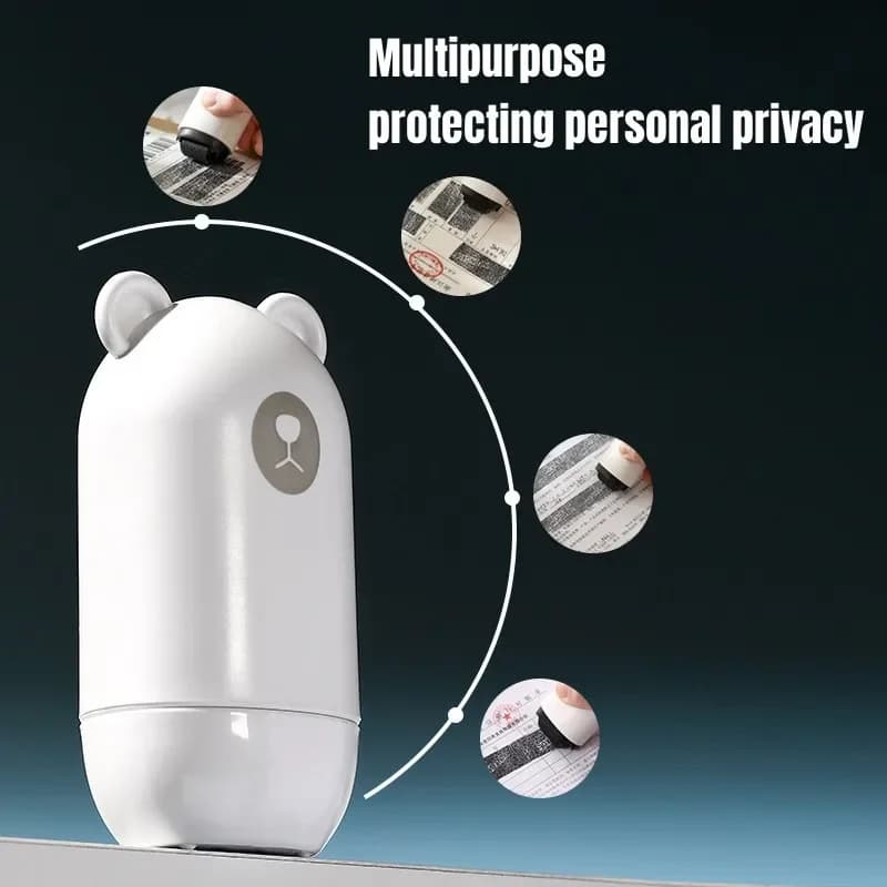 Tampon à rouleau de protection de la vie privée! Garde des données sensibles, conception antivol pour une couverture sécurisée des informations!