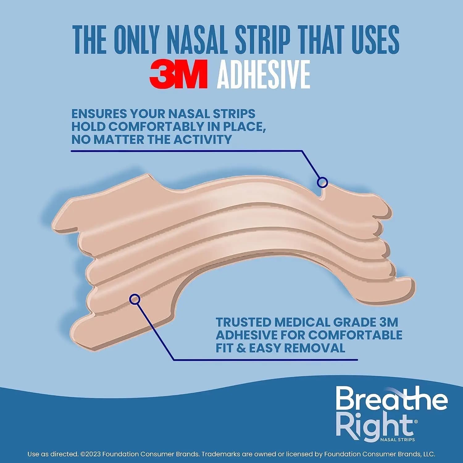 Respirez les bandes nasales droites Bandes nasales bronzantes extra-fortes, solution contre le ronflement sans médicament et la congestion nasale instantanée
