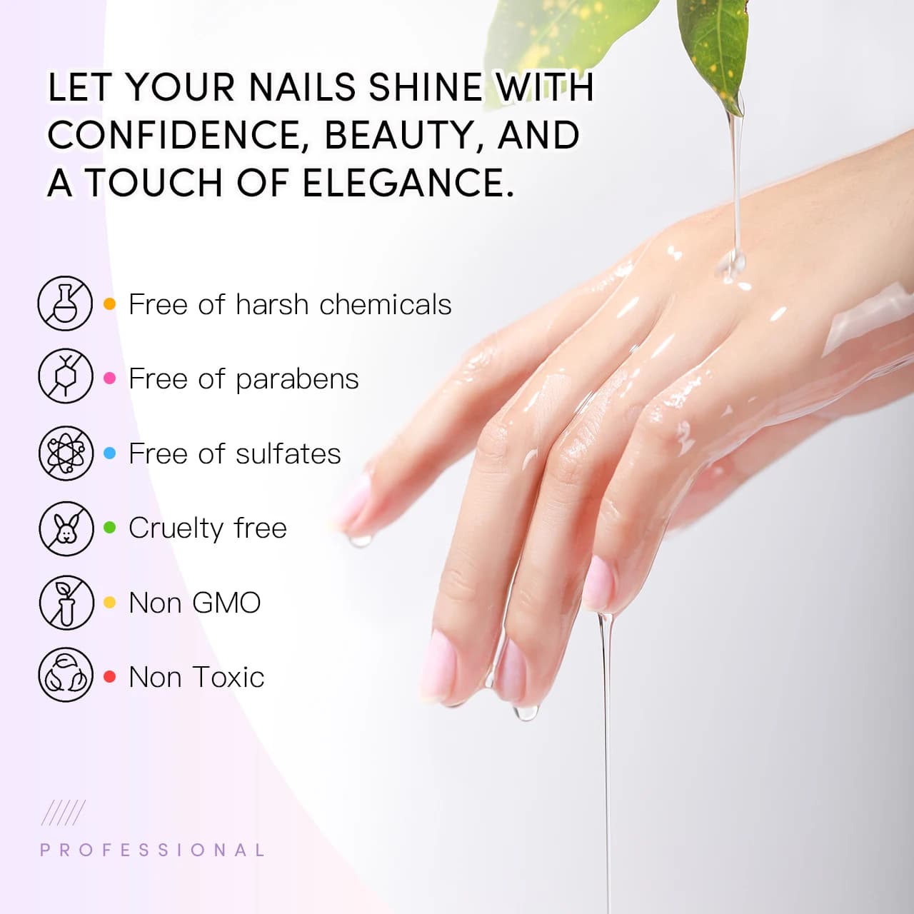 IDadvocate COLOR-Huile parfumée pour le soin des ongles, huile naturelle avec de vraies fleurs, 15ml, bio, N64