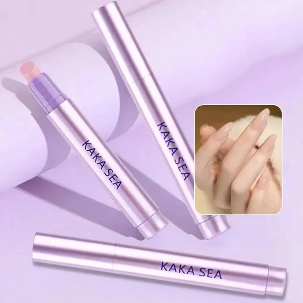 Stylo de soin des ongles 3 en 1, traitement des cuticules, renforcement des ongles, Anti-casse, frisottis, pour ongles sains, naturel, artificiel, Portable, O5S5