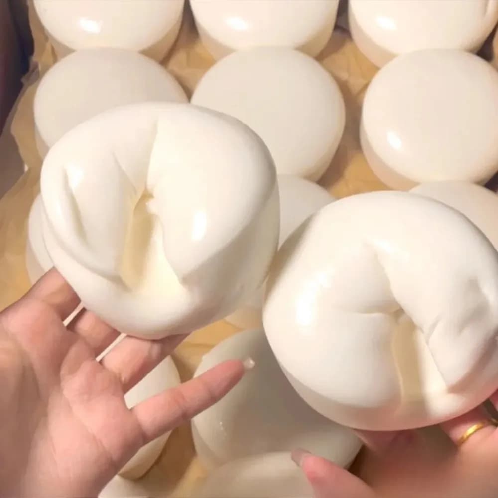 Jouet sensoriel anti-stress Taba Squishy en forme de gâteau au yaourt et de pain, à remontée lente, pour enfants et adultes
