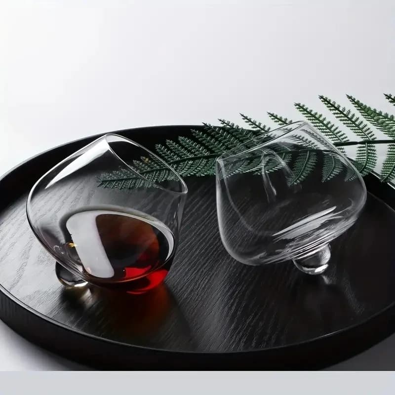 Verres à whisky rotatifs pour le ventre et la bière