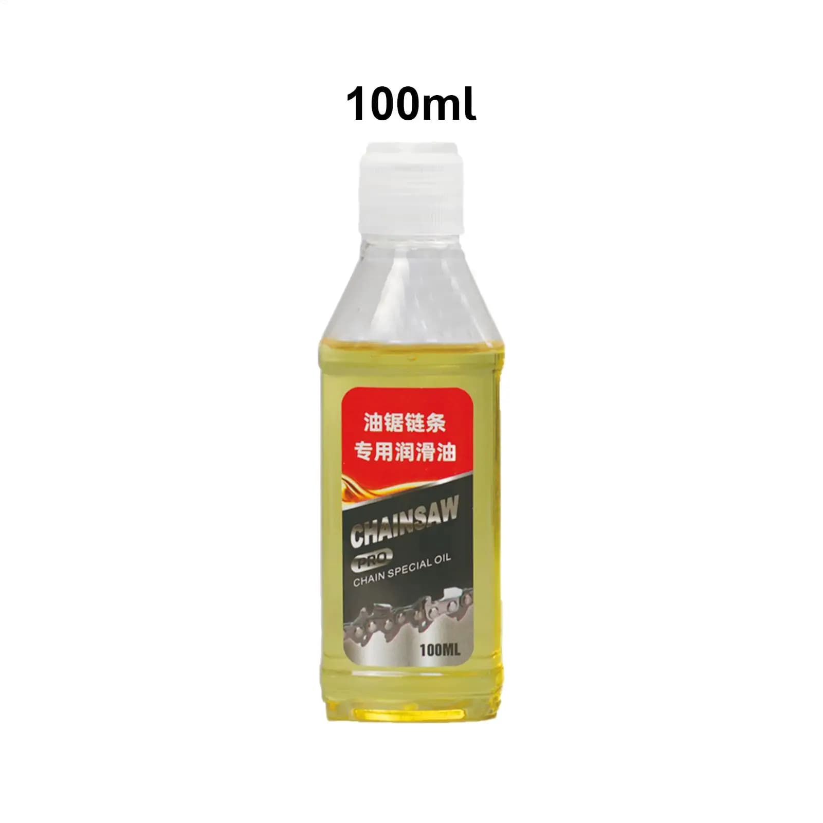 Huile de scie à chaîne huile de scie à chaîne pour scie à chaîne électrique 100ml solvant synthétique antirouille lubrifiant pénétrant en profondeur pour haie