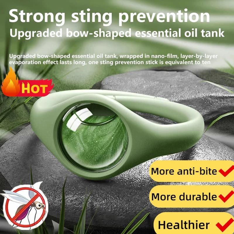 Bracelets répulsifs d'huile de moustique Bracelet anti-morsure de moustiques