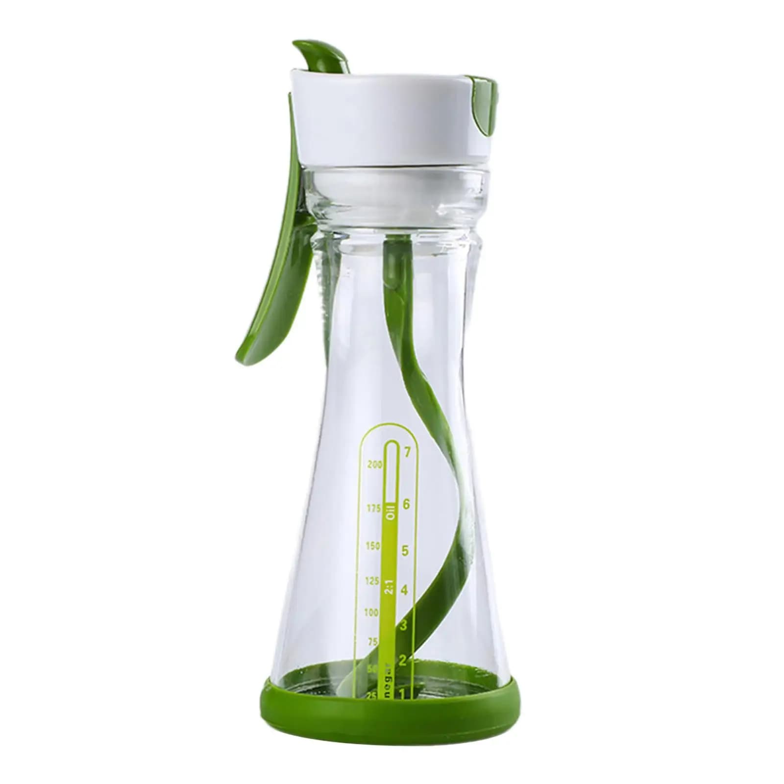 Shaker à salade 200ml Zones de versement faciles Conteneur de cordon de vinaigre fait maison aissces centre commercial pour les rassemblements BBQ Fêtes en plein air Pique-nique