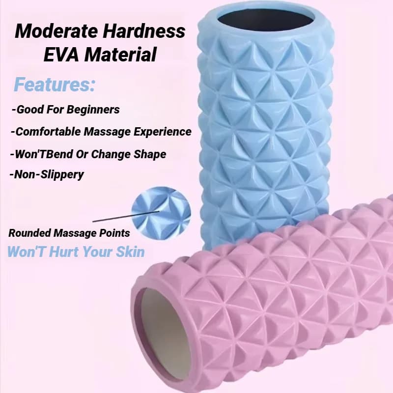 Rouleau de Massage EVA en mousse de diamant 3D