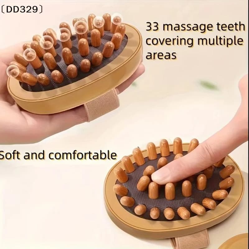 Brosses de massage brunes pour le corps