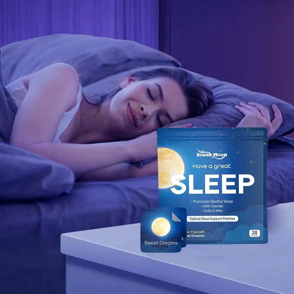 Patchs d'acupression pour un sommeil doux et sûr