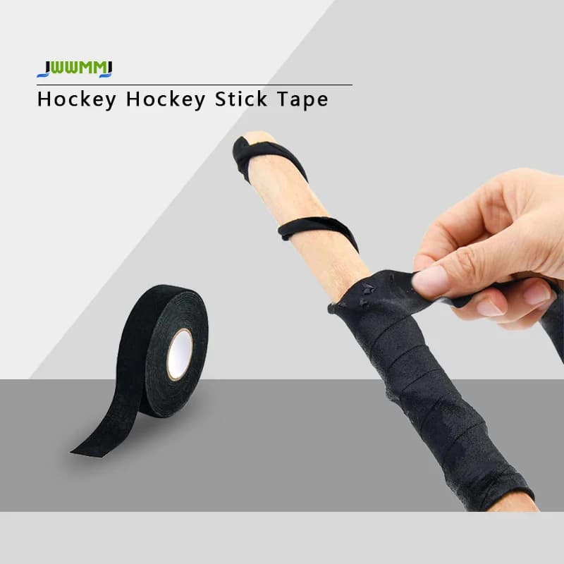 1 Rouleau de Ruban Adhésif Polyvalent pour Hockey 2,5 cm * 25 m, Antidérapant et Anti-Rayures, pour Bâton de Hockey, Bâton de Lacrosse, Baseball