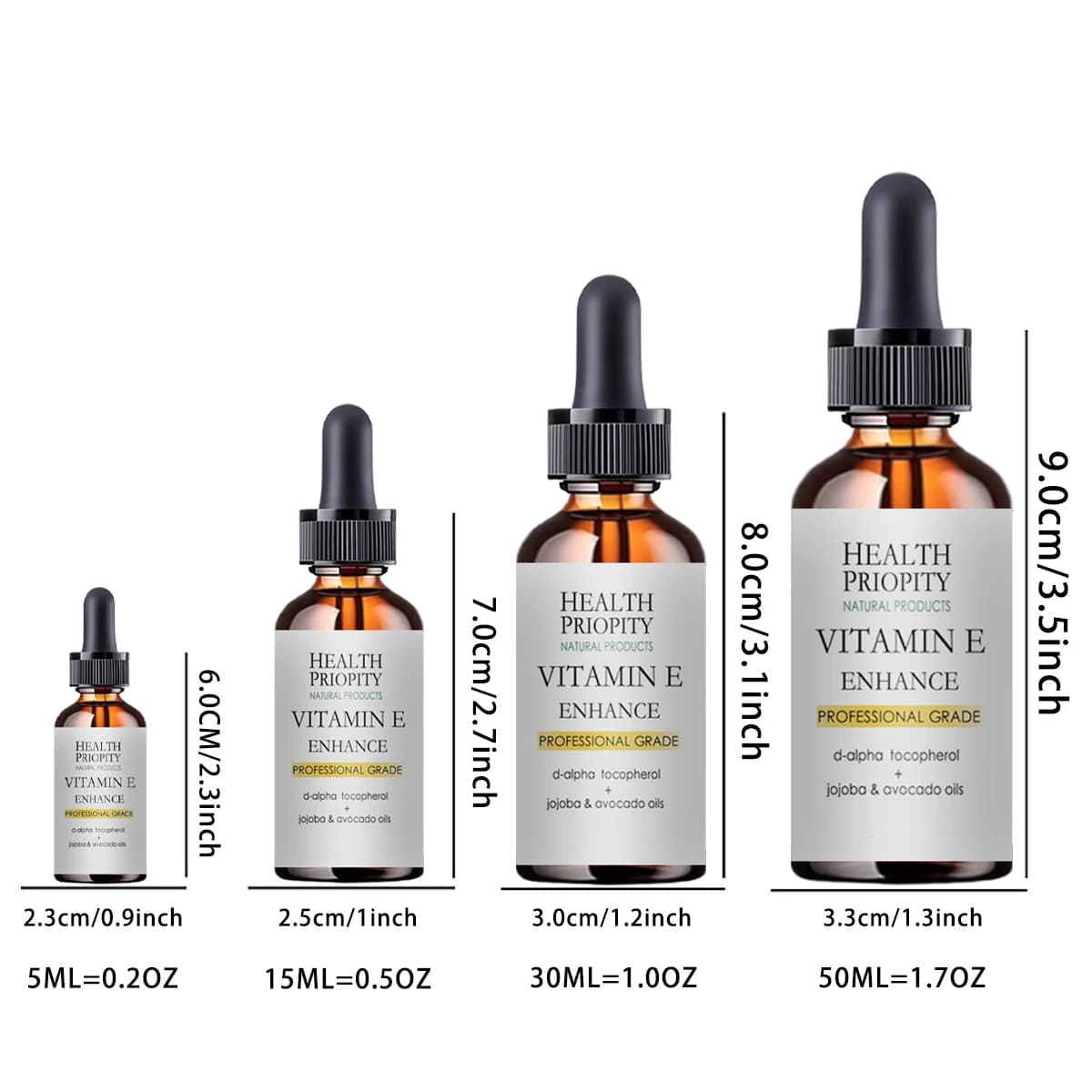 Huiles essentielles à l'essence pour le visage