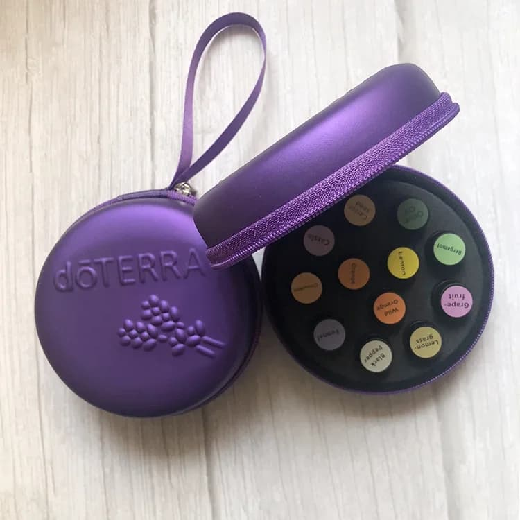 Sac de rangement d'huiles essentielles pour Doterra, organisateur Portable de voyage pouvant contenir 10-12 bouteilles 1-2ML, étui d'huile de vie pour jeunes, rangement suspendu