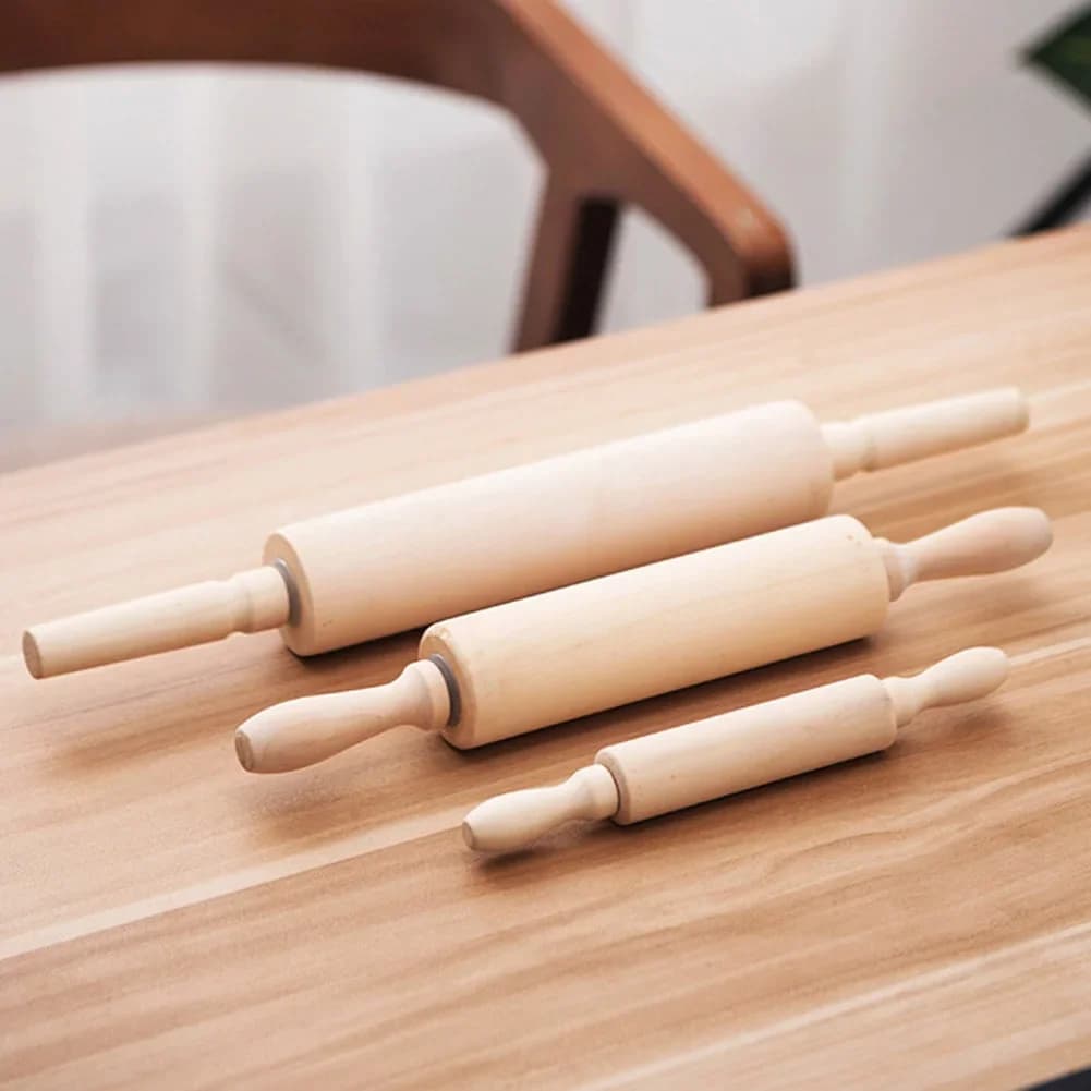 Rouleau à argile en bois pour la modelage de la pâte, outil de façonnage pour la poterie et la céramique