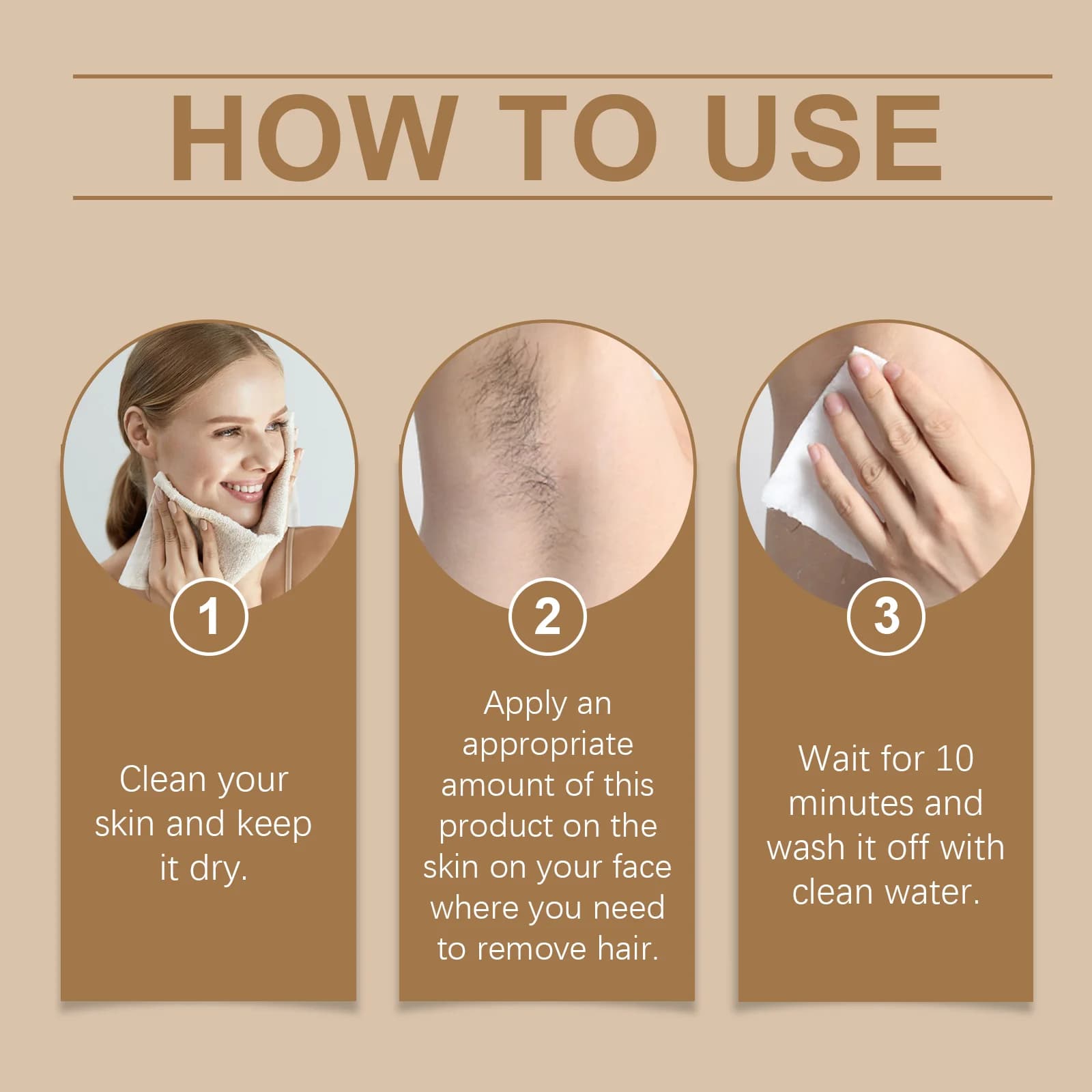 Crème d'épilation à l'huile de noix de coco, visage, aisselles, jambes, bras, barbe, épilateur rapide, indolore, nourrissant, peau lisse, inhibiteur de la croissance des cheveux