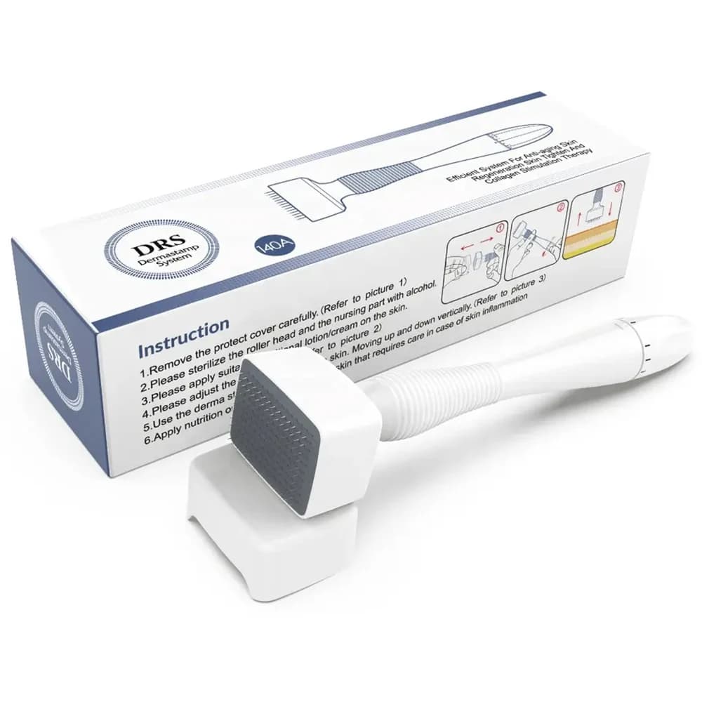 Derma Stamp Roller, Sister illac Microneedle Énergie Derma Roller, Mise en service de l'épilation des marques, Perte de cheveux et cellulite, Original DRSagglomA
