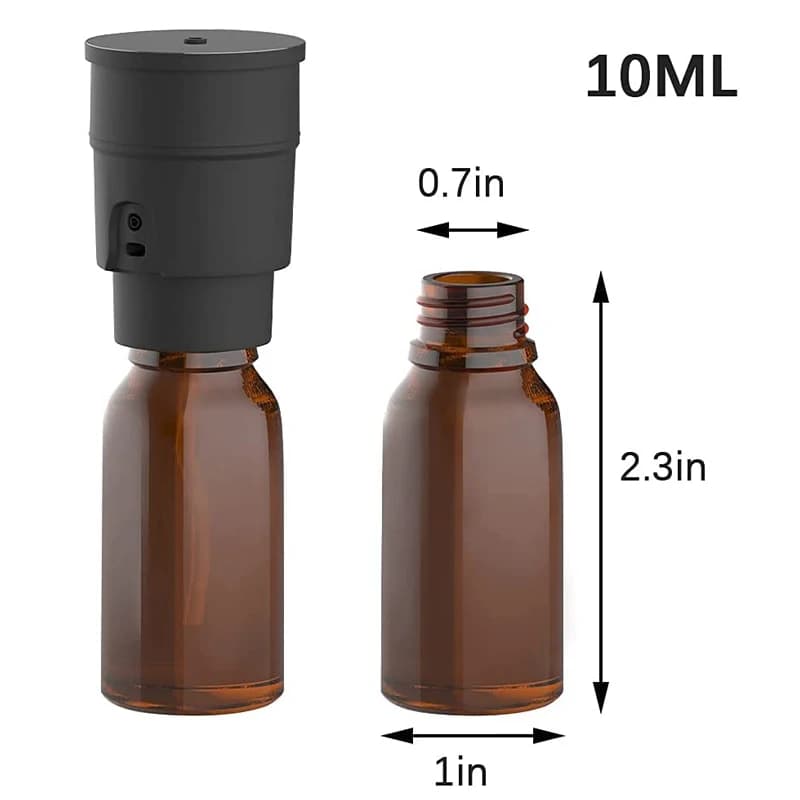 Diffuseur d'aromathérapie d'huile essentielle sans eau, bureau, électrique Portable pour Spa, maison, désodorisant de voiture Rechargeable par USB
