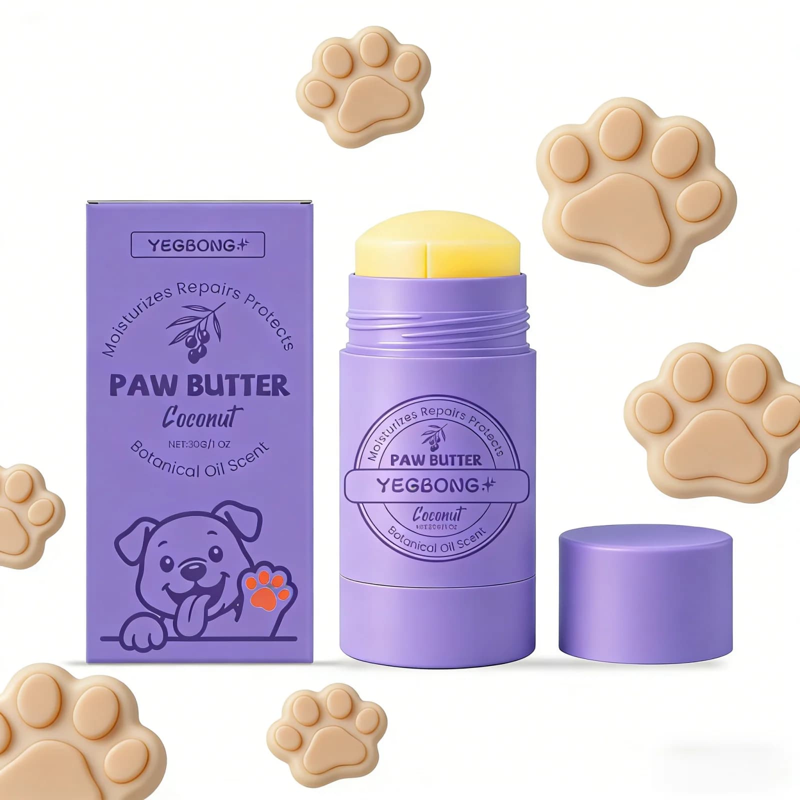 Crème pour les pattes YEGBONG pour chiens