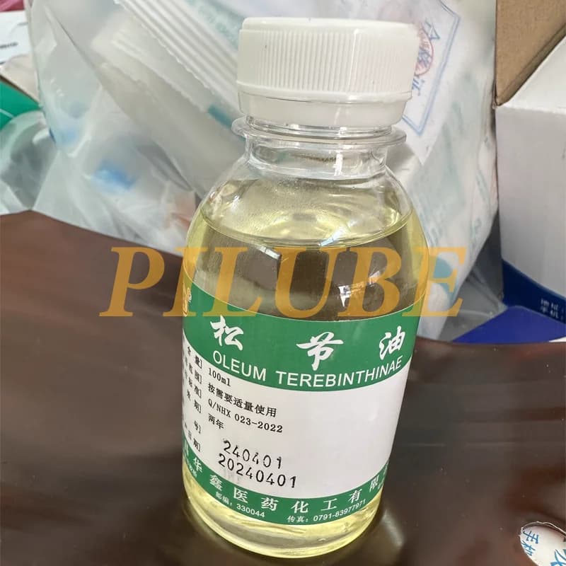 MINLIAN OLEUM TEREBINTHINAE Huile de térébenthine pour l'élimination des peintures, des résidus de la peau et des surfaces Produit original