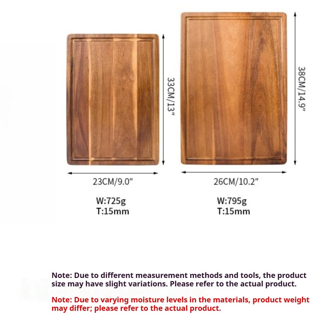 Planches à découper le bois planche à charcuterie en bois Double face viande légumes planches Pizza pain servant planche accessoires de cuisine