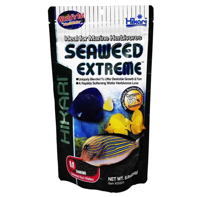 Hikari Marine eau salée Aquarium nourriture pour poissons herbivore végétarien carnivore graine extrême
