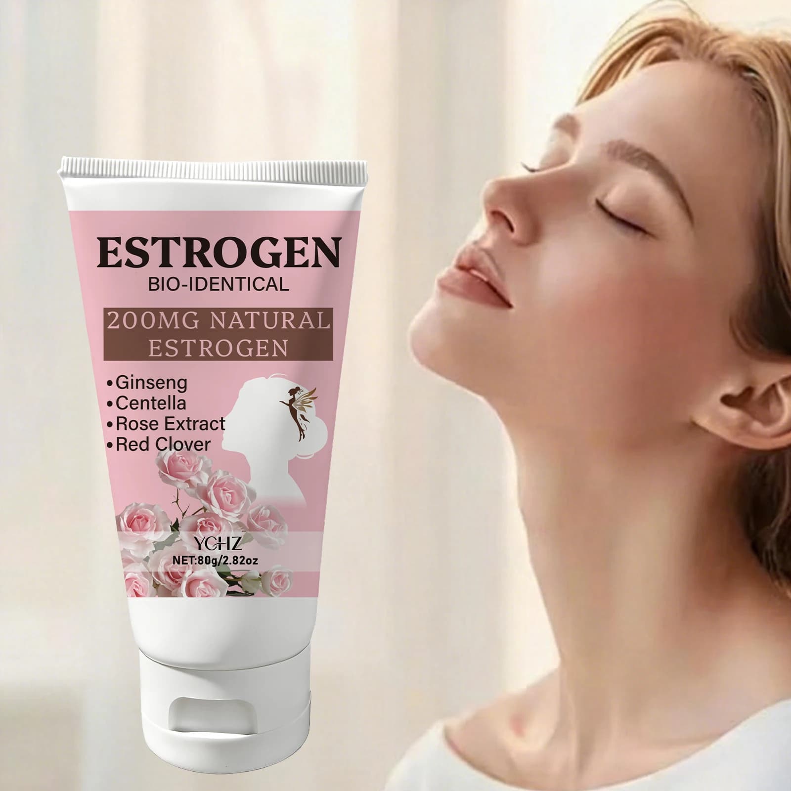 Crème d'humeur à l'œstrogène pour femmes – Ginseng