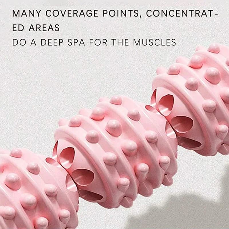 Outil portatif de Fascia de bâton de rouleau musculaire, rouleau de corps pour les tissus profonds des muscles, rouleau de bâton de Massage pour attelles de tibia, dos, cuisse
